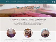 Tablet Screenshot of laposada-espirdo.com